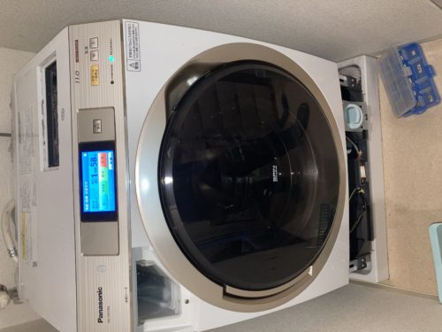 パナソニック:ドラム式洗濯機:NA-VX9700の分解クリーニングを行いまし 