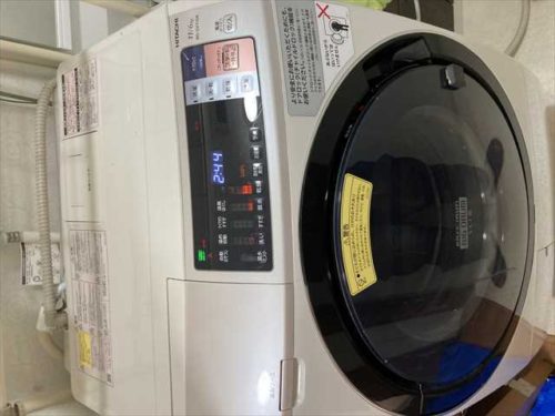 日立：ドラム式洗濯機：BD-SV110Aの分解クリーニングを行いました