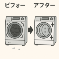 東京でドラム式洗濯機の修理と分解クリーニングなら当社へ。修理だけでなく内部に溜まったホコリを清掃し、乾燥効率の改善や臭いの解消を実現します。一般の修理業者にはない、直す＋清潔に保つサービスが強みです。