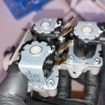 東芝ドラム式洗濯機の給水弁（型番420-42-842）の交換作業