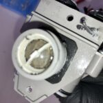 東芝ドラム式洗濯機の給水弁（型番420-42-842）の交換作業