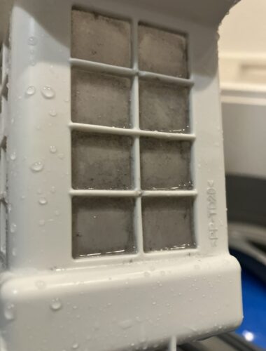 日立ドラム式洗濯機：bd-sx110crの乾燥フィルターの汚れ